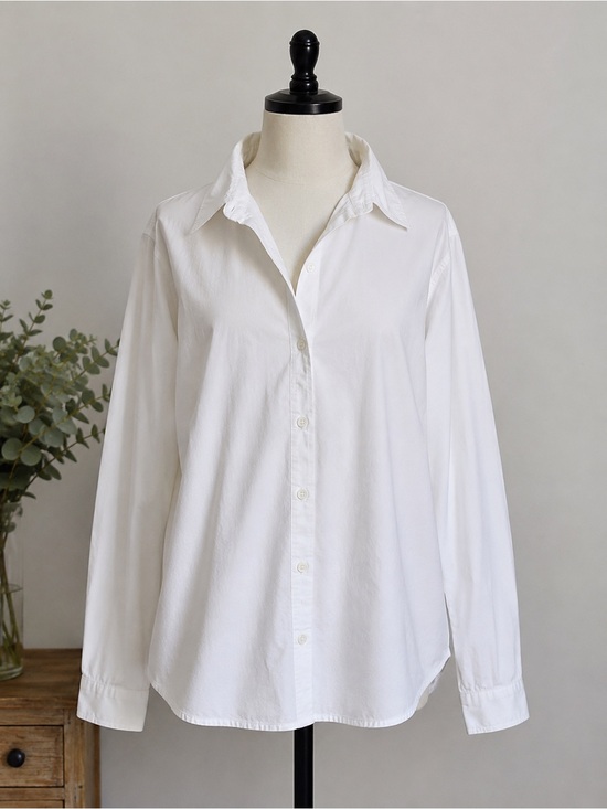 Gloria Vanderbilt Tops - Gloria Vanderbilt Women’s White Button-Up Shirt – Size L – NEW